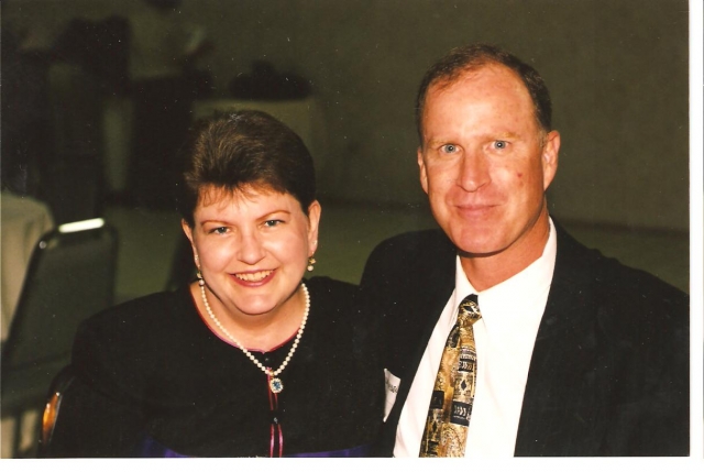THE LATE DONNA PITTMAN AND SPOUSE JUNE, 1999